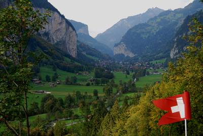 Swiss valley